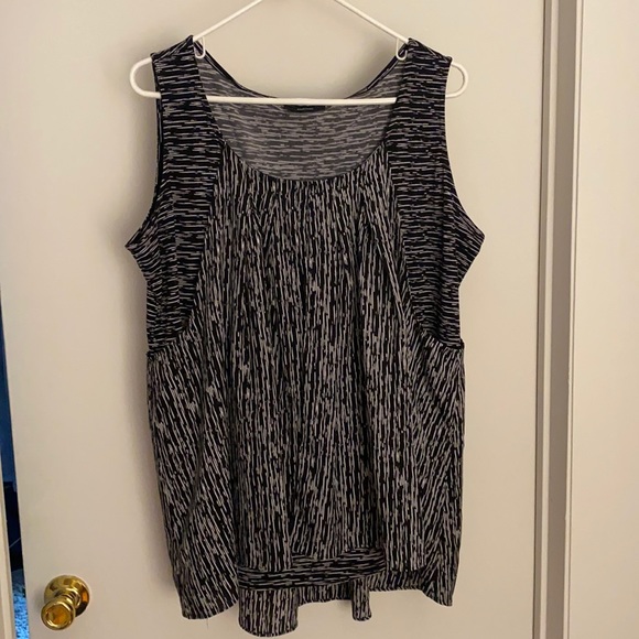 Alfani Paneled Blouse - Picture 1 of 3